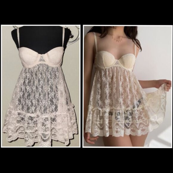 36B Victoria's Secret Sexy Little Things Babydoll Chemise - Picture 1 of 3